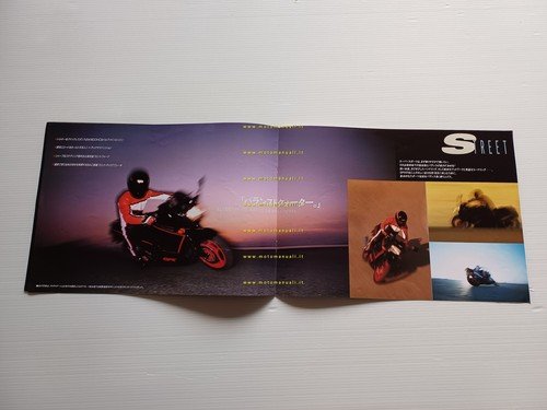 Kawasaki GPX 250 R 1987 depliant GIAPPONESE originale