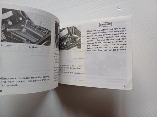 KAWASAKI GPX 750 R 1987-88 manuale uso manutenzione libretto originale …