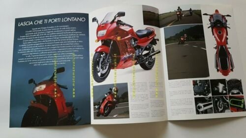 Kawasaki GPz 1100 1995 depliant ITALIANO moto originale brochure