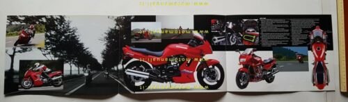 Kawasaki GPZ 1100 depliant originale TESTO INGLESE
