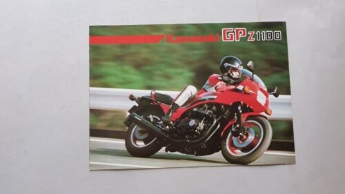 Kawasaki GPz 1100 UniTrak depliant ORIGINALE genuine motorcycle brochure