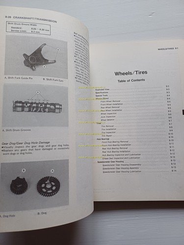 Kawasaki GPZ 500 R GPZ 600 R 1985 manuale officina …