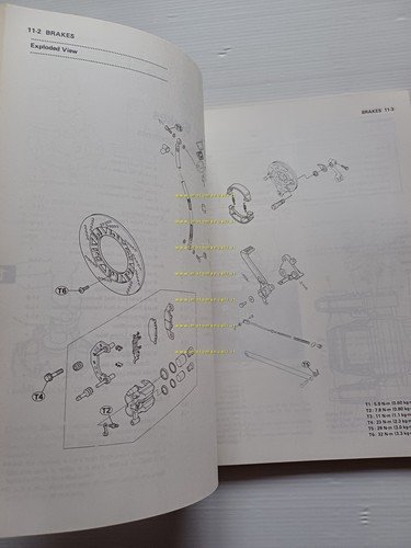 Kawasaki GPZ 500 S - EX 500 1987 SUPPLEMENTO manuale …