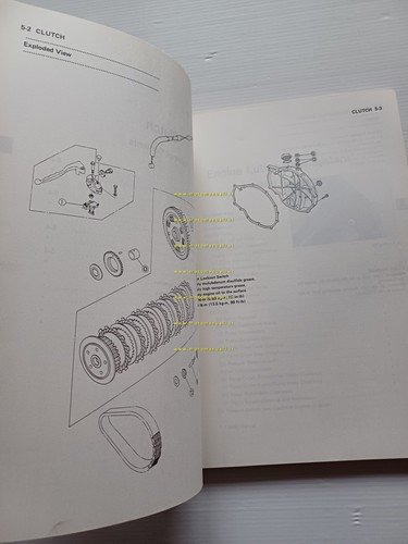 Kawasaki GPZ 500 S - EX 500 1987 SUPPLEMENTO manuale …