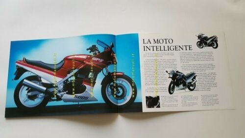 Kawasaki GPz 500 S 1988 depliant ITALIANO moto originale brochure