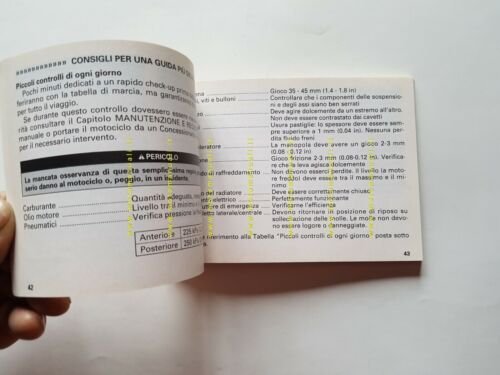 Kawasaki GPZ 500 S 1994 manuale uso manutenzione libretto originale …