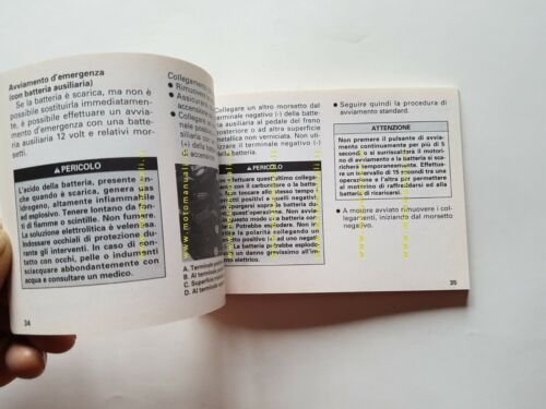 Kawasaki GPZ 500 S 1994 manuale uso manutenzione libretto originale …