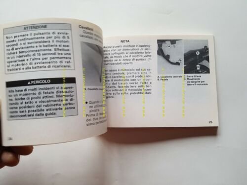 Kawasaki GPZ 500 S 1994 manuale uso manutenzione libretto originale …