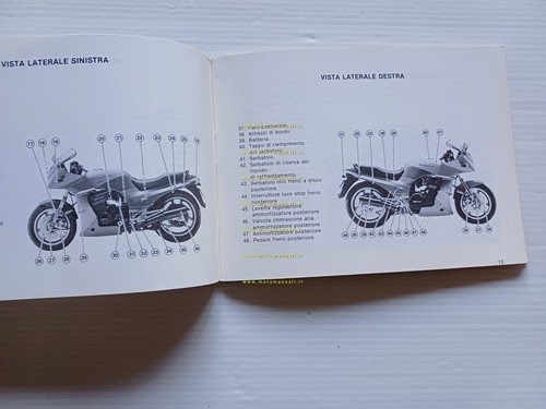 Kawasaki GPZ 900 R 1984 manuale uso manutenzione libretto originale …
