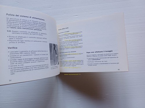 Kawasaki GPZ 900 R 1984 manuale uso manutenzione libretto originale …