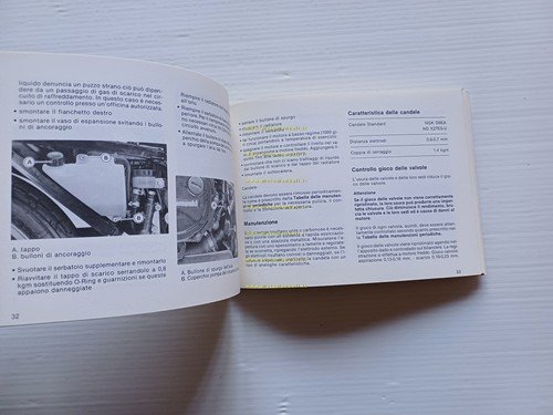 Kawasaki GPZ 900 R 1984 manuale uso manutenzione libretto originale …