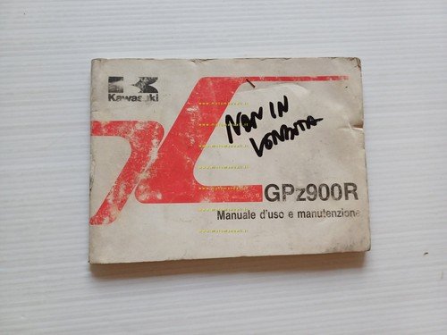 Kawasaki GPZ 900 R 1984 manuale uso manutenzione originale italiano