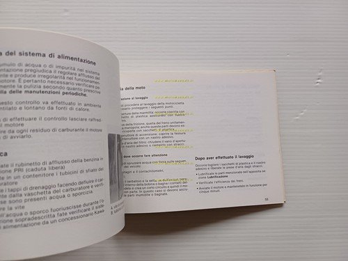 Kawasaki GPZ 900 R 1984 manuale uso manutenzione originale italiano