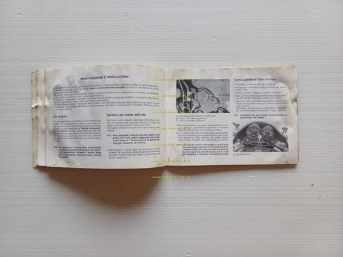 Kawasaki GPZ 900 R 1984 manuale uso manutenzione originale italiano