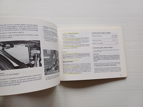 Kawasaki GPZ 900 R 1984 manuale uso manutenzione originale italiano