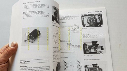 Kawasaki GTR 1000 Concours 1986-94 manuale officina originale workshop manual