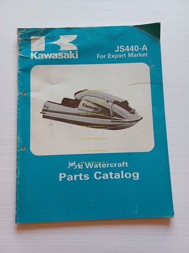Kawasaki JetSky Watercraft JS440 A11 1987 moto acqua catalogo ricambi …