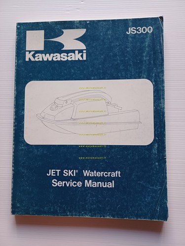 Kawasaki JS300 Jet Sky moto acqua 1986-1990 manuale officina INGLESE …