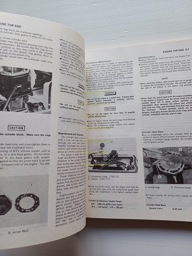 Kawasaki JS300 Jet Sky moto acqua 1986-1990 manuale officina INGLESE …