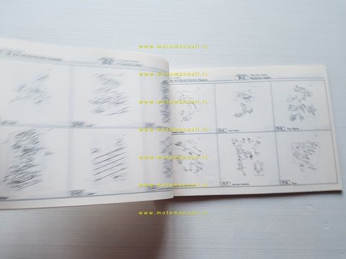 Kawasaki KH 125 K2-3-4 1983-85 catalogo ricambi copia da microfiche …