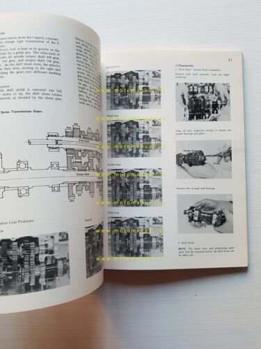 Kawasaki KH 400 - 250- S1 1972-76 manuale officina riparazione …