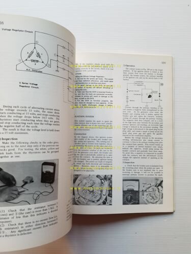 Kawasaki KH 400 - 250- S1 1972-76 manuale officina riparazione …