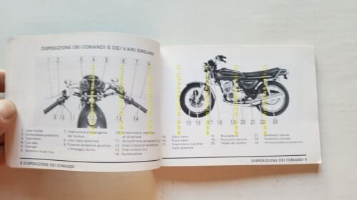 Kawasaki KH 400-A 1977 manuale uso manutenzione libretto italiano originale