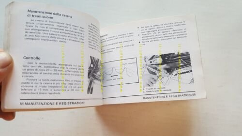 Kawasaki KH 400-A 1977 manuale uso manutenzione libretto italiano originale