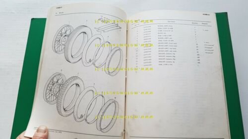 KAWASAKI KH 400 A3 1975 catalogo ricambi originale moto spare …