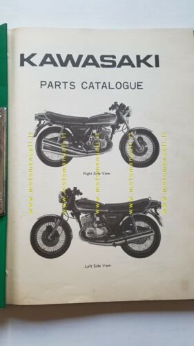 KAWASAKI KH 400 A3 1975 catalogo ricambi originale moto spare …