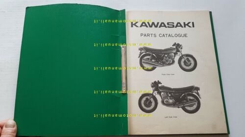 KAWASAKI KH 400 A3 1975 catalogo ricambi originale moto spare …