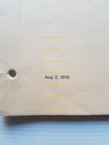 Kawasaki KH 400 A4 1976 VARIANTI per Europa catalogo ricambi …