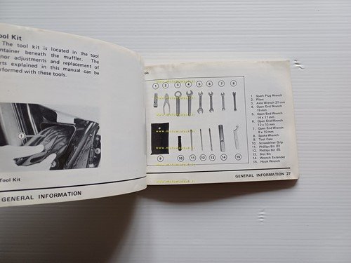 Kawasaki KL 250 1978 manuale uso manutenzione libretto inglese originale