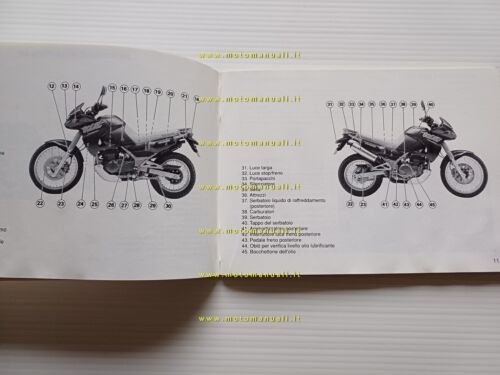 Kawasaki KLE 500 1991 manuale libretto uso manutenzione originale italiano