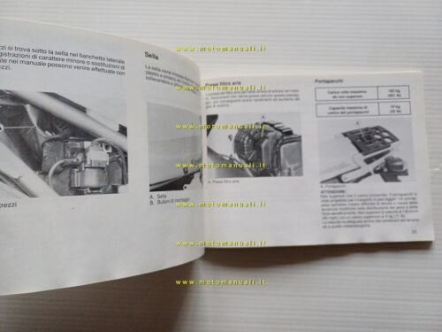 Kawasaki KLE 500 1991 manuale libretto uso manutenzione originale italiano