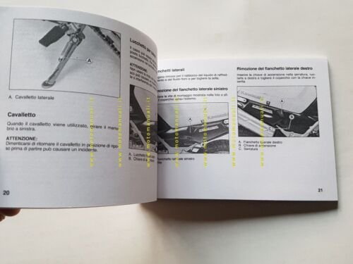 Kawasaki KLE 500 2001 manuale uso manutenzione originale italiano