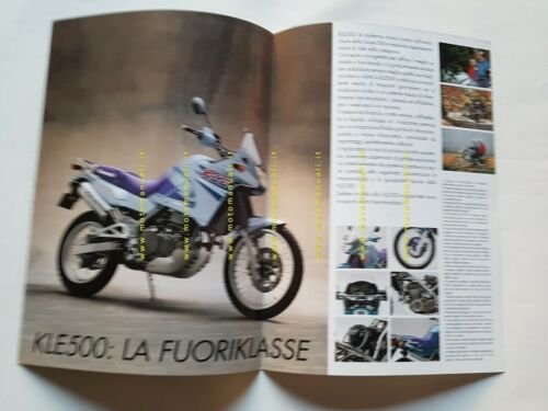 Kawasaki KLE 500 depliant originale italiano