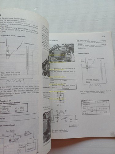 Kawasaki KLR 600 1985 manuale officina INGLESE originale