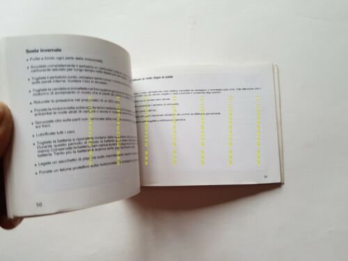 Kawasaki KLR 650 TENGAI 1989 manuale uso manutenzione libretto originale