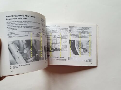 Kawasaki KLR 650 TENGAI 1989 manuale uso manutenzione libretto originale