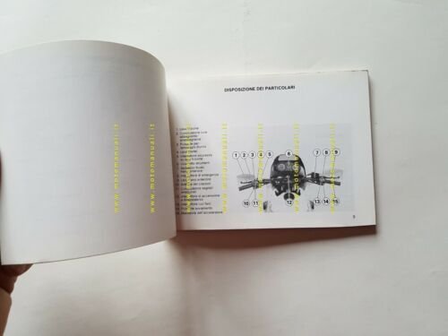 Kawasaki KLR 650 TENGAI 1989 manuale uso manutenzione libretto originale