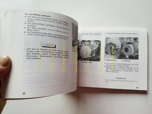 Kawasaki KLX 300 R 2000 manuale uso manutenzione libretto originale …