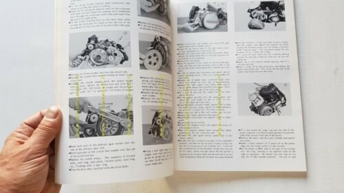 Kawasaki KS 125 series 1973 manuale officina originale workshop manual