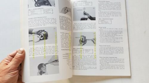 Kawasaki KS 125 series 1973 manuale officina originale workshop manual