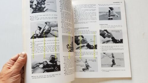 Kawasaki KS 125 series 1973 manuale officina originale workshop manual