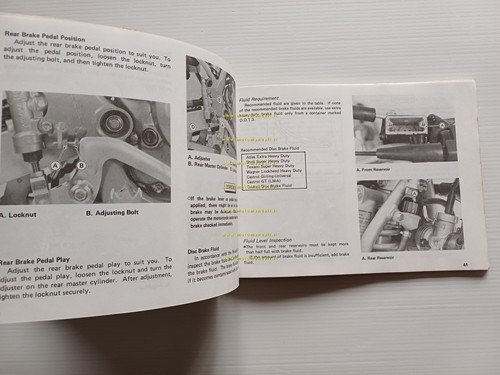 Kawasaki KX 100 NI- 80 II Cross 1987 manuale uso …