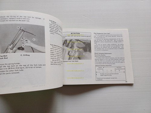 Kawasaki KX 125-250-500 Cross 1989-90 manuale uso manutenzione libretto original