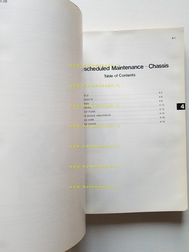 Kawasaki KZ 1000 - 1100 1981-83 manuale officina INGLESE originale …