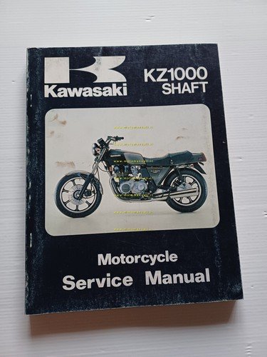 Kawasaki KZ 1000 Shaft 1979-80 manuale officina originale INGLESE shop …