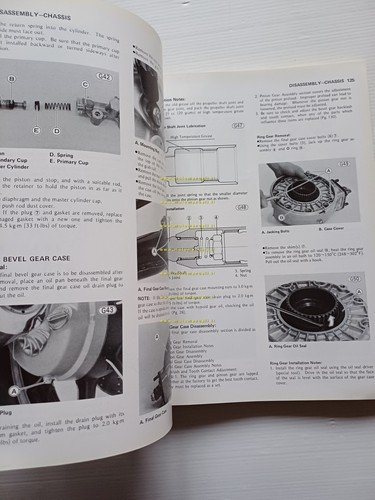 Kawasaki KZ 1000 Shaft 1979-80 manuale officina originale INGLESE shop …